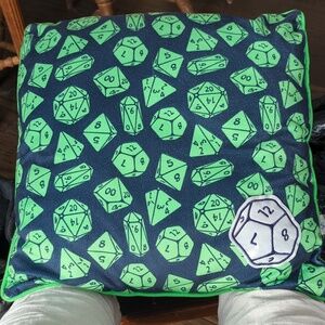 EB Games Dice Pillow